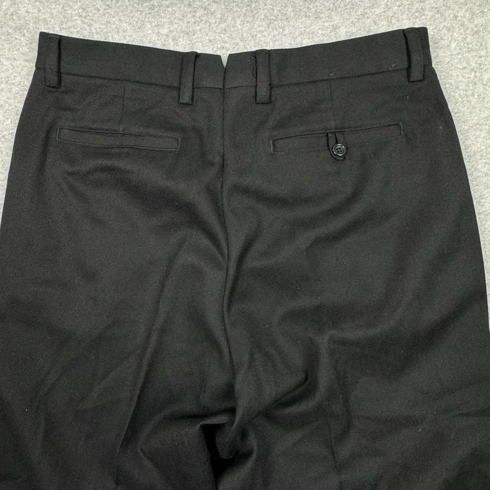 Banana Republic Emerson Dress Pants Mens 35x32 Black Wool Business Casual Work